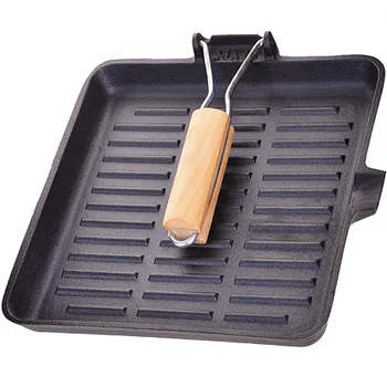 

Frying Pan-grill 22 cm cast iron foldable/P Mayer & Boch 27437