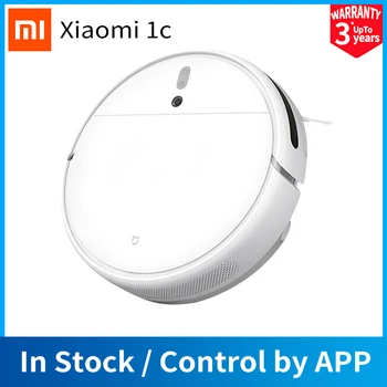 

[Global Version]XIAOMI MIJIA 2 in 1 Smart Robot Vacuum Cleaner 1C Sweeping Mopping STYTJ01ZHM for Home 2500Pa APP Control
