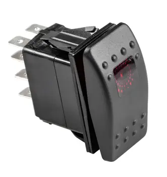 

Three-position switch on-on-on 12 V/20A 8R with backlight