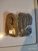 Banda elástica redonda de alta elasticidad de 21 yardas y 1mm, banda de goma elástica redonda, línea de goma elástica, accesorios de costura DIY