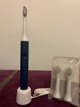 SOOCAS-cepillo de dientes eléctrico EX3, recargable por USB, temporizador, limpieza profunda automática, impermeable, carga inalámbrica