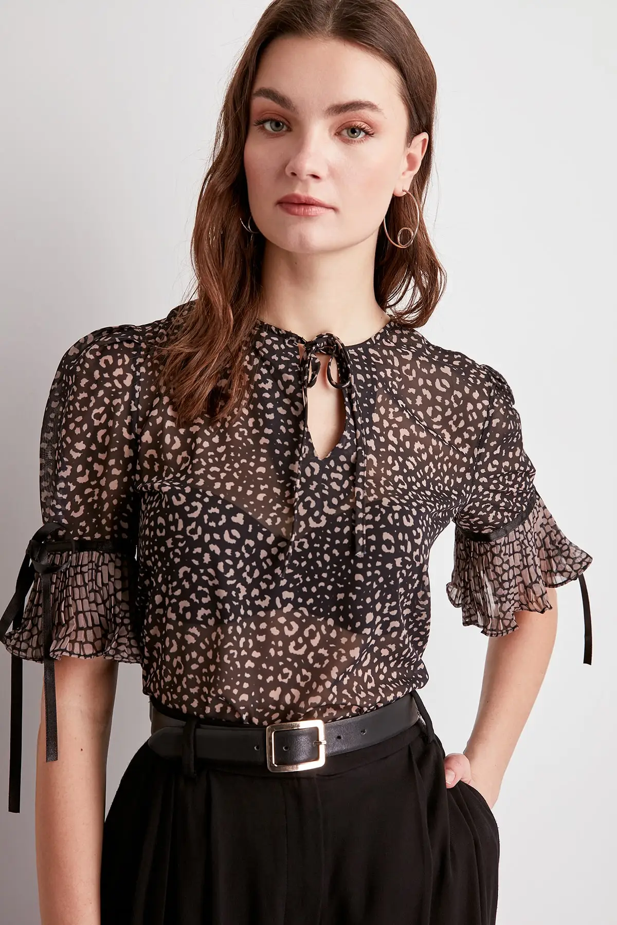 Trendyol Print Blouse TWOSS20BZ0054