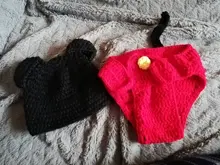 Accesorios de fotografía para recién nacido, gorro para niña y niño, gorra de punto de ganchillo, traje, ropa para recién nacido, accesorios para bebé