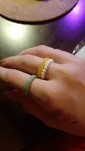 Anillo de resina Vintage para mujer, joyas de resina de cuentas de cristal coloridas de Corea para mujer, regalos de joyería para fiesta, anillos de dedo 2020
