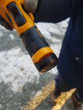 DEKO-pistola de pegamento eléctrica automática DEGG01, fusión en caliente, multifunción, costura eléctrica, costuras, pegamento resistente al agua