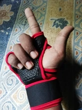 Guantes antideslizantes para gimnasio para hombre y mujer, 1 par, antigolpes, para entrenamiento de levantamiento de pesas, medio dedo, ciclismo de montaña