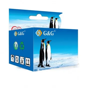 

Compatible G & G HP 901XL black remanufactured ink cartridge CC653AE CC654AE 18 ml