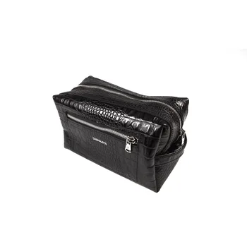 

Vanity case/make up bag/bag/organizer for cosmetics, genuine leather