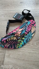 TINYAT hoja de impresión pack bolsa cintura para las mujeres de los hombres de moda Casual hombres cinturón de bolsa de mujer bolsos con forma de Banana chico bolsas de Fanny pack