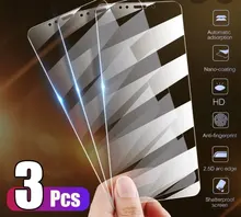 3PCS Protector de pantalla de vidrio templado para IPhone X XR XS Max 8 7 6 6S Plus 12 11Pro Protector de pantalla del teléfono Verre Tremp SE 2 Coque