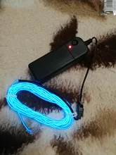 Tape Rope-Tube Shoes Neon-Light Car-Decor El-Wire Aa-Controller Waterproof Led Flexible