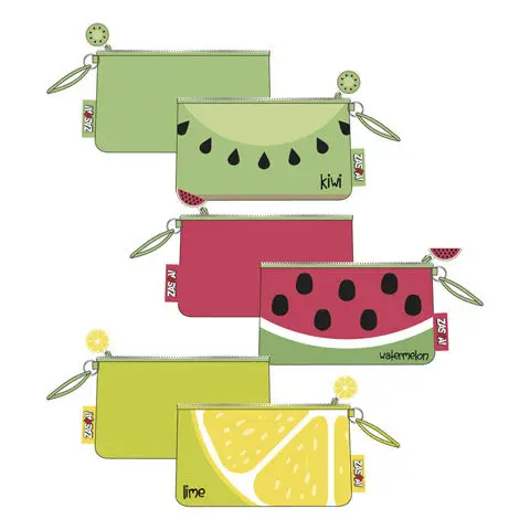 Косметическая сумка 24x14 см Zaska 'Fruits'(6/120