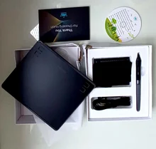 Graphic Tablet Stylus Android-Windows Digital Huion Hs64 with Battery-Free for Macos