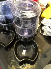 3.8L Pet automática comedero de perro y gato beber tazón para perro de agua potable de la alimentación del gato de gran capacidad de Gato perro