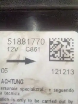 

51881770 switchboard Airbag Fiat Doblo *