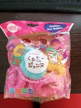 Peluquería magia rizador de pelo rizos en espiral de Donuts Curl Herramienta de Peinado accesorios para el cabello hágalo usted mismo 8 Uds 7cm * 6 cm