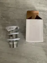 Bathroom Vanity Sink Pop Up Drain with Overflow, Faucet Vessel Pop Up Drain Stopper