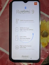 Xiaomi Redmi 9-teléfono móvil con 3GB RAM, 32GB rom, cámara cuádruple de 13,0mp, procesador Helio G80, Octa Core, batería de 5020mAh, pantalla FHD de 6,53 pulgadas