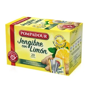 

Ginger with lemon, 20 Pompadour sachets