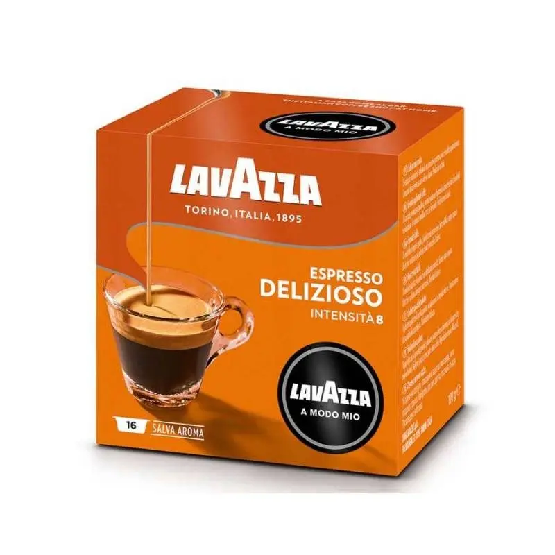 Lavazza Espresso Delizioso, box of 16 capsules
