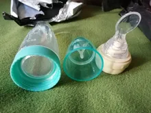 Imebaby bebé recién nacido de silicona de arroz botella de goma alimentación de bebé cuchara cuentagotas de silicona botella de alimentación cuchara botella