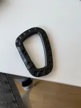 Quickdraw-mosquetón para colgar al aire libre, hebilla para la montaña, Bushcraft