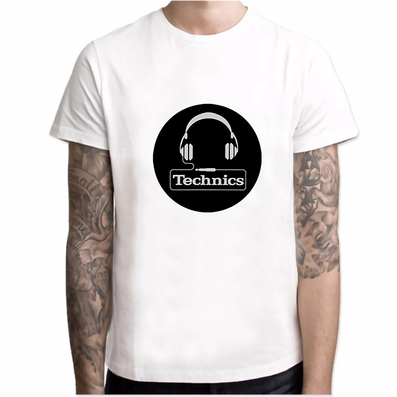 Technics Футболка Dj 1200, музыкальный дом, техно, Электронная хлопковая Футболка с круглым вырезом, размеры, Мужская футболка в стиле хип-хоп, Топ YH028