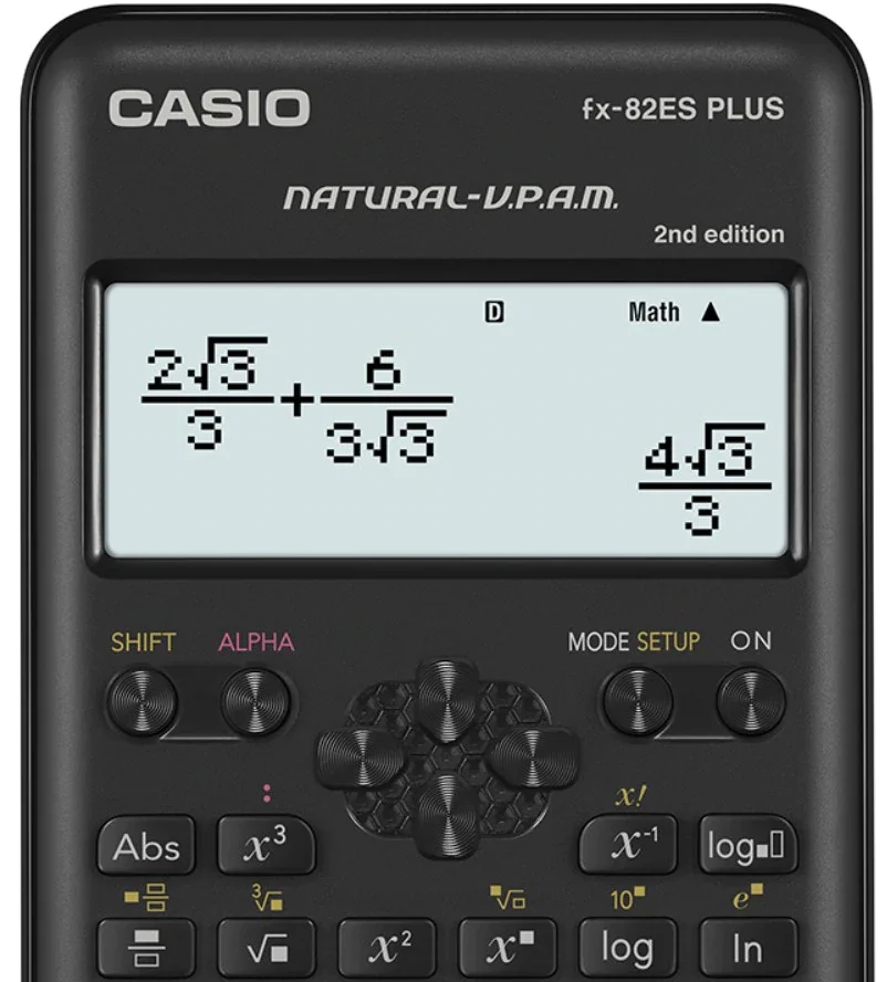 Original Casio Fx-82ex Scientific Calculator 274 Functions 10 + 2 Students High School Office - Calculators -