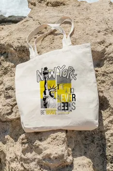 

Angemiel Bag New York Statue Of Liberty Shopping Beach Tote Bag