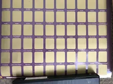 Decoración de la parte superior del hogar, póster de Anime rascador, lista de cubo de Anime, iconos artísticos prémium, gran regalo para los fanáticos del Anime, 100