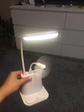 Desk-Lamp Bedside Dimming-Adjustment Study Bedroom Reading Living-Room Rechargeable Children