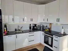 Manijas de armario cuadradas de acero inoxidable, tiradores de cajón de armario, puerta de baño, tirador para muebles de cocina, color negro, 3-15 pulgadas
