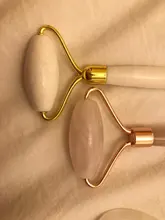 Gua Sha-Rodillo de Jade de cuarzo rosa Natural, masajeador corporal Facial, conjunto de piedra de Jade, herramienta de masaje de belleza para estiramiento Facial