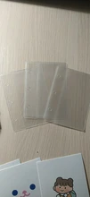 Mini diario de hojas sueltas de PVC con 3 agujeros, nuevo diario pequeño de bolsillo transparente, cuaderno de viajero, juego de planificador artesanal de dibujos animados
