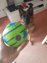 Dog Toy Training-Ball Interactive-Toy Pet-Cat-Dog-Toys Giggle Silicon Jumping Small Large