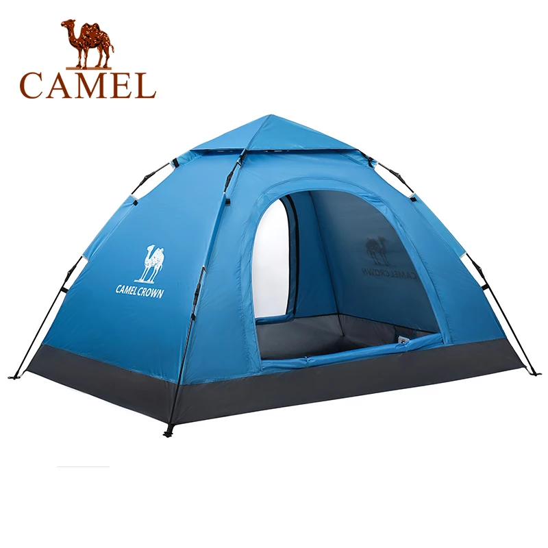 

CAMEL Automatic Opening Camping Tent 2-3 Person Double Layer Waterproof Rainproof Outdoor Waterproof Camping Hiking Tent
