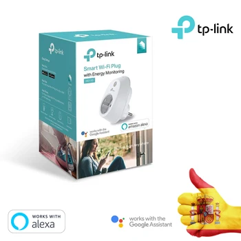 

INTELLIGENT PLUG WI-FI TP-LINK WITH MONITORING POWER control devices Amazon Alexa, Google Home and IFTTT