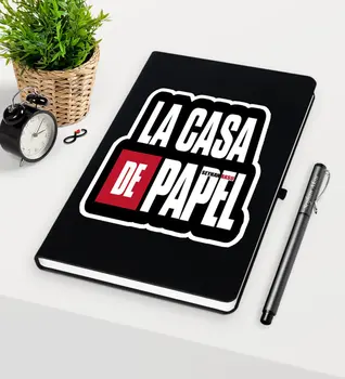 

Personalized La Casa De Papel Black Notebook Pen Set-23
