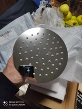 Showerhead Rainfall Bath-Faucet Square Stainless-Steel High-Pressure Ducha Chrome Round