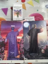 Cartas de Tarot y guía, juego de adivinación del destino, cubierta para fiesta, vacaciones, juegos de mesa