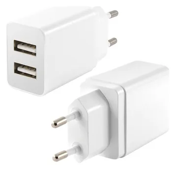 

Wall Charger 2 USB 2.4A White