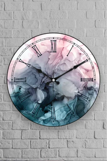 

Oval Real Glass 36 cm Wall Clock