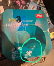 Rubber Ping-Pong-Sponge Table-Tennis DHS Pips-In 3-Neo Original