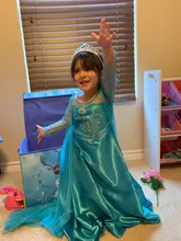 Vestidos infantiles para niñas, disfraz de princesa, regalo de Navidad, Fantasía