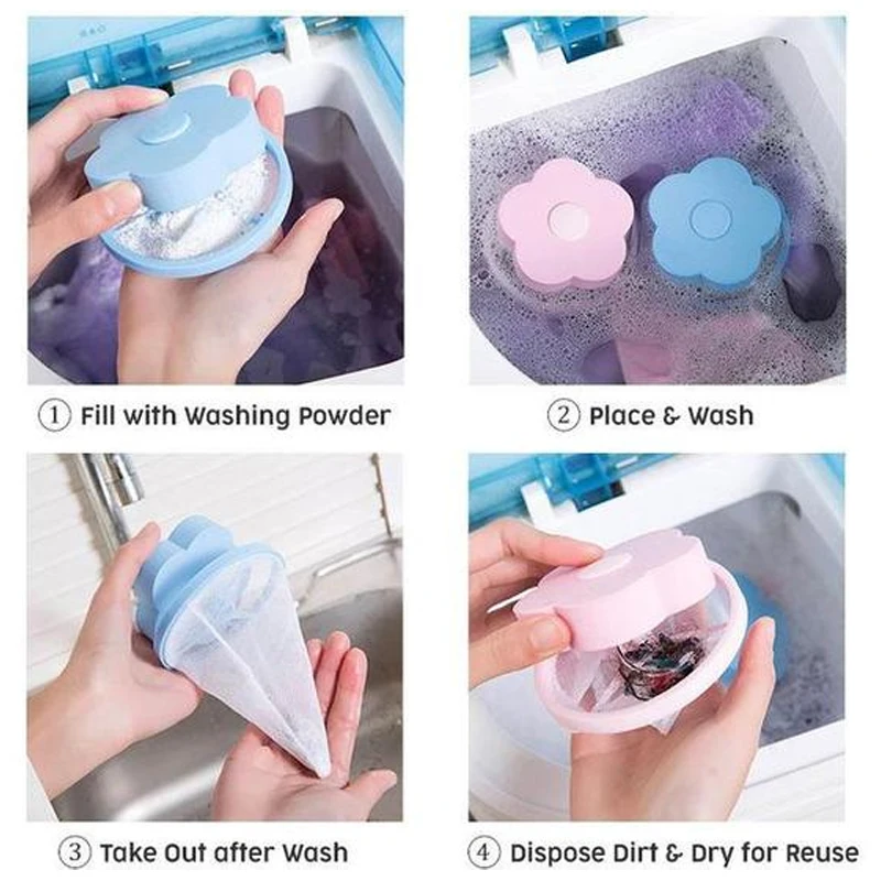 Hair Removal Catcher Filter Mesh Pouch Cleaning Ball Bag Dirty Fiber Collector Washing Machine Laundry Discs laundry ball laundry hair catcher