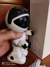 Cámara de seguridad IP Robot de 1080P, 360 °, WiFi, inalámbrica, 2MP, videovigilancia inteligente para el hogar, P2P, Monitor oculto para bebés