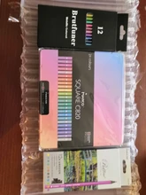 Brutfuner-lápices de colores metálicos, 12 Uds., lápiz profesional de Color dorado para bocetos escolares, regalos de pintura