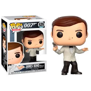 

POP figure James Bond Roger Moore White Tux Exclusive