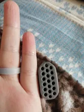 1pc de alimentos Grado de Gel de sílice de la mandíbula pelota de ejercicio muscular entrenamiento pelota para hacer ejercicio cuello de la cara de tonificación Jawrsize mandíbula ejercitador de músculos Relex