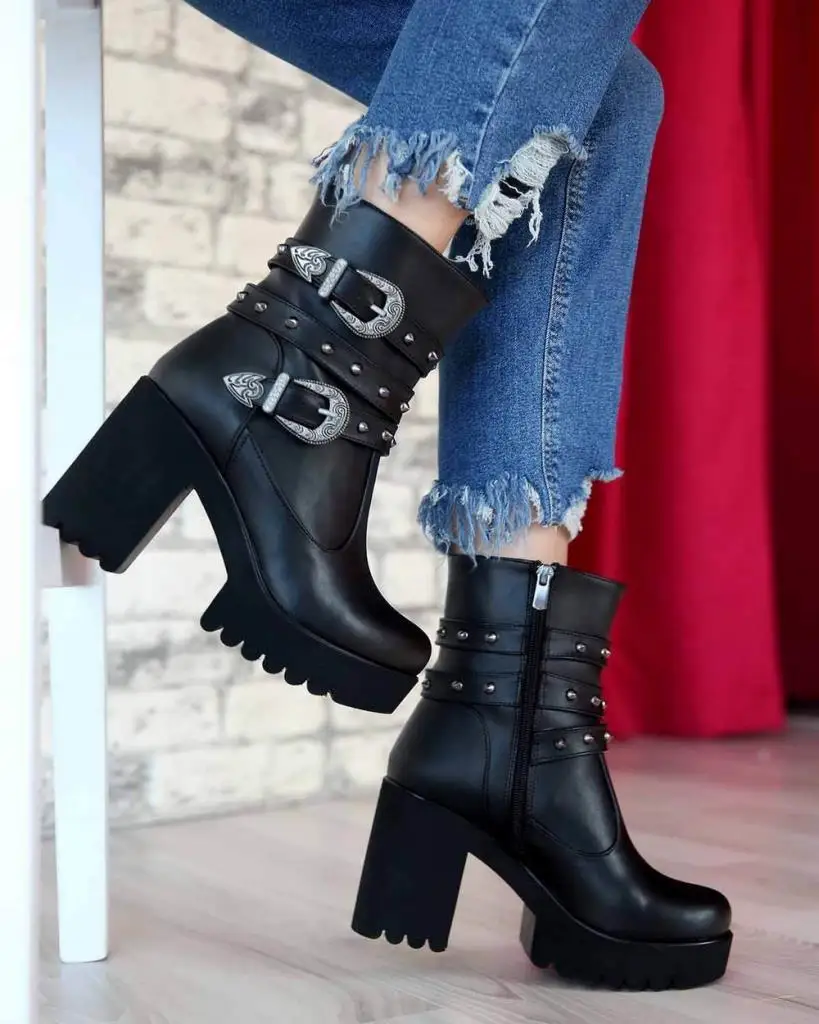 

Mosimoso Women's Ankle Height Boot